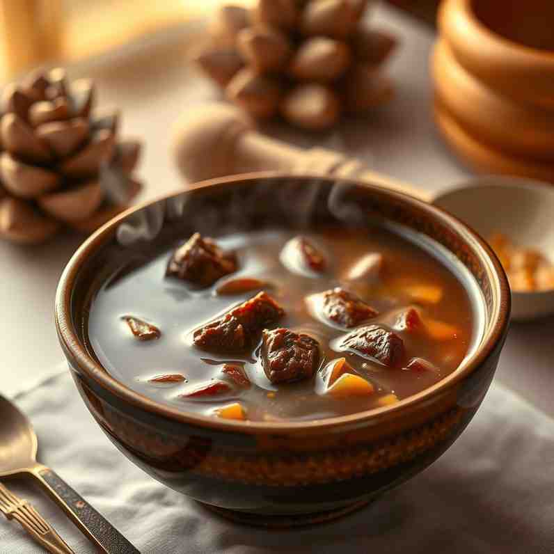 Rindsuppe Beef Broth - Austrian Clear Soup